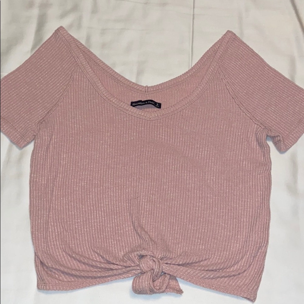 Abercrombie Tie-Up Tee Super Soft - image 1
